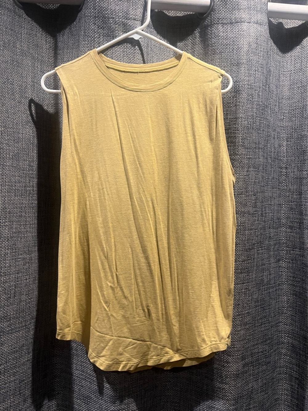 Lululemon Brunswick Muscle Tank Crewneck - Mustard